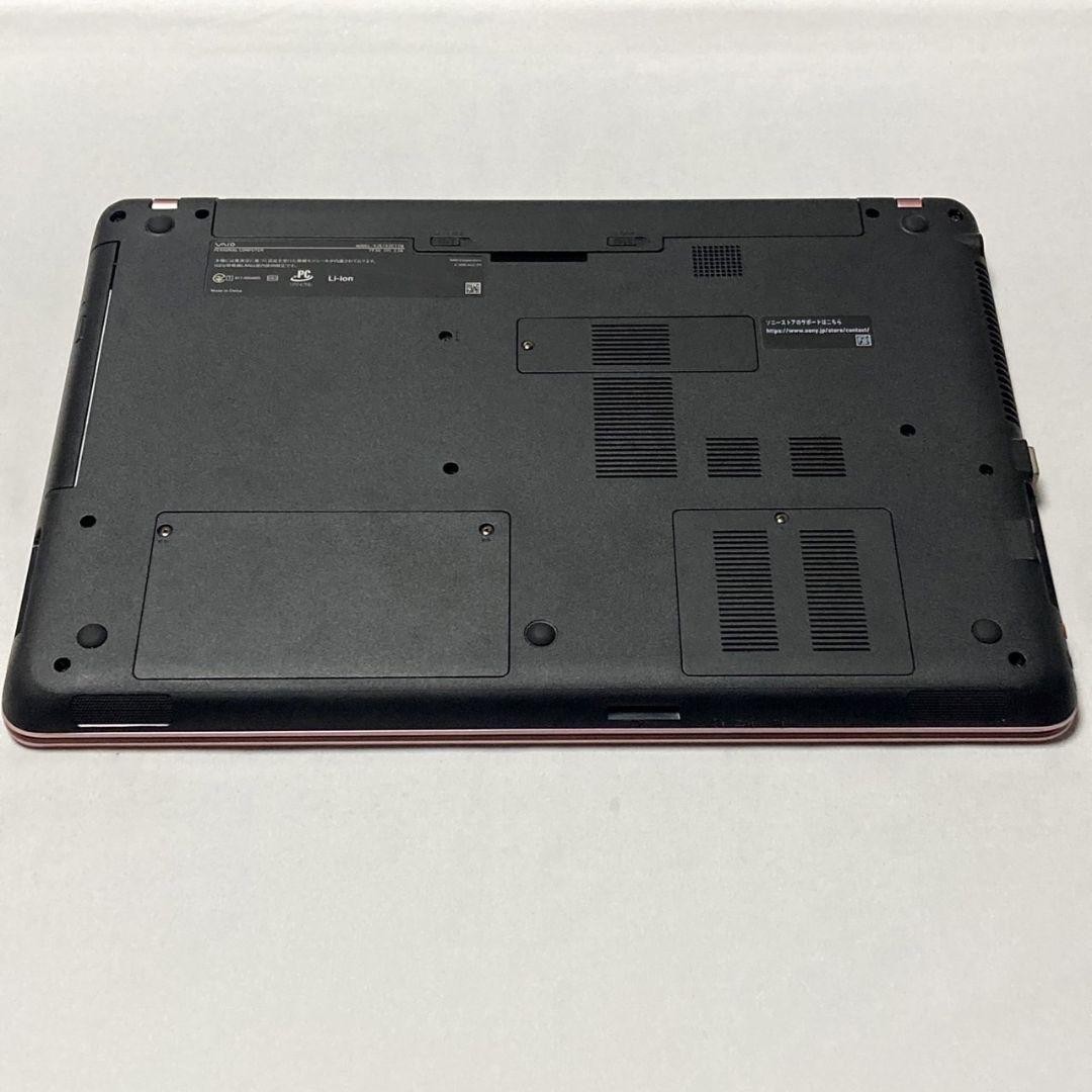 VAIO ピンク SSD256GB+HDD1TB メモリ16GB パソコンPC Sony Vaio Pink Laptop 16GB RAM SSD256GB HDD1TB Tested Used