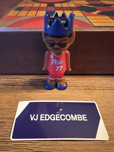 2025-26 Ghostwrite NBA VJ Edgecombe Game Face Rookie RC Victory SP /50