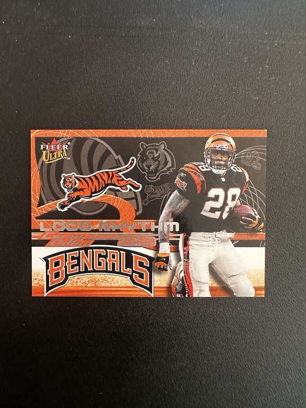 2002 Fleer Ultra - Logo Rhythm Corey Dillon #18 LR