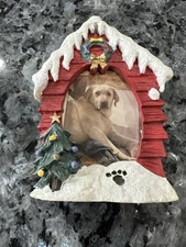 Dog House Christmas Magnet 