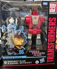 Transformers Studio Series 86 Dinobot Slug and Daniel Witwicky