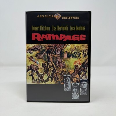 Rampage (1963) (DVD, 2010, Warner Archive) Robert Mitchum - Elsa Martinelli