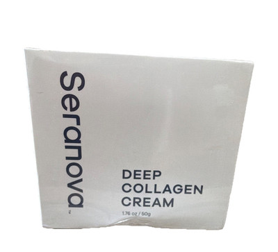Seranova Deep Collagen Cream Gel-Cream Hydrating Vegan Paraben-Free 1.76 oz
