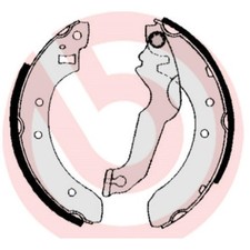 Bremsbackensatz hinten für Ford Escort 3 GAA ALD AVA 4 GAF ALF AVF AWF | 243534