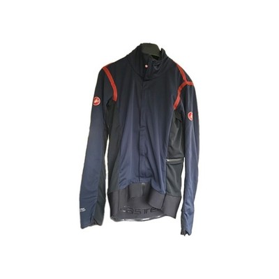 Castelli Herren Fahrradjacke Rosso Corsa Gr L Blau