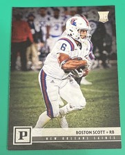 2018 Panini Boston Scott Rookie Card-RC-Eagles-New Orleans Saints #368