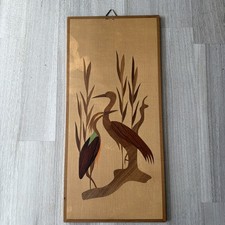 Intarsienbild Wandbild Holz Intarsien Arbeit