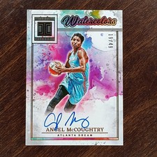 2025 Panini Impeccable WNBA #WC-AM Angel McCoughtry AUTO GOLD /49
