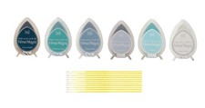 VersaMagic Dew Drop Bundle - Tsukineko VersaMagic Dew Drop Inkpads Ocean Depth,