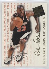 1998 Press Pass Authentics Ruben Patterson #22 0q3
