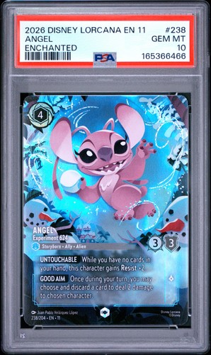 Angel - Experiment 624 graded PSA 10 for sale on eBay