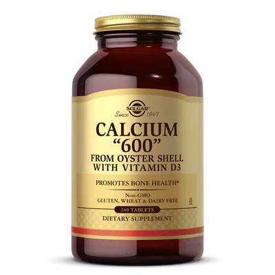 2 X Solgar Calcium 600 -- 240 Tablets