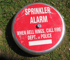 Wall-Mounted Fire Alarm Bell Not Wired Sprinkler Man Shed Steam Punk