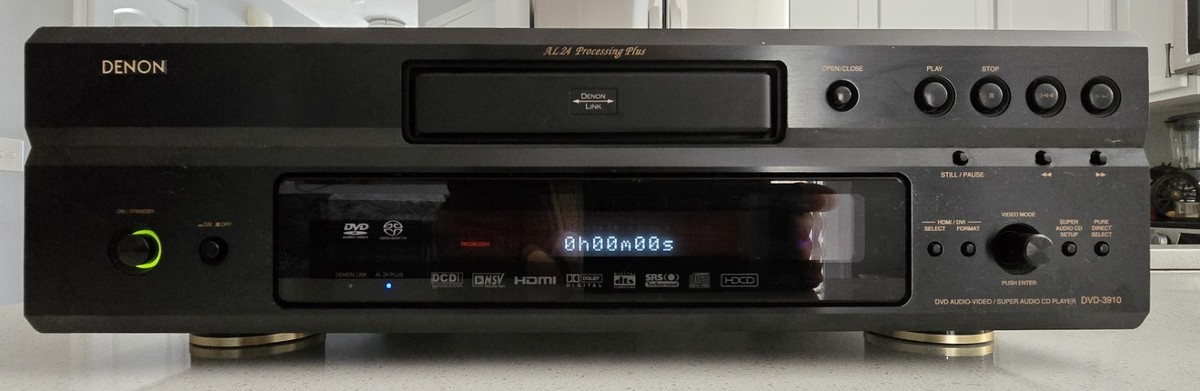 Denon DVD 3910 Universal SACD MP3 WMA CD-R/W JPEG DVI HDMI HDCD