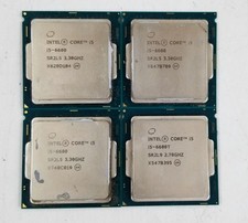 LOT OF (4) X3 Intel Core i5-6600 3.30GHz SR2L5 & X1 CORE I5-6600T SR2L9 2.70GHZ
