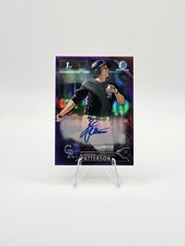 Jordan Patterson 2016 Bowman Chrome Prospects Auto Purple SP #/250 #CPA-JP