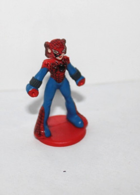  Spider-Girl Minifigur, Marvel 2008. Ca. 4 cm hoch.  neu
