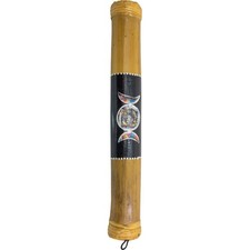 KHEOPS | Bamboo Rain Stick Instrument | Triple Moon | Handcrafted Wooden Musi...