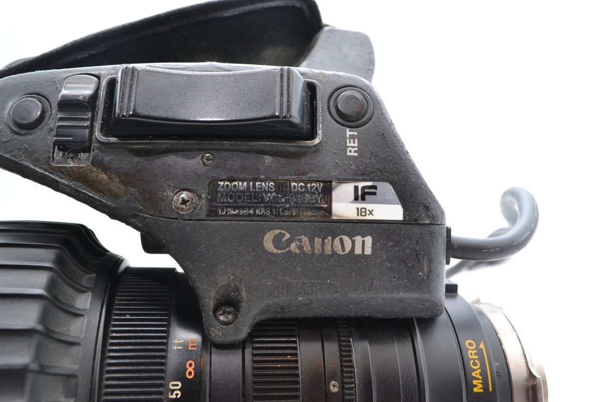 かぴ Canon YJ18x9B4 KRS IF 18x 9-162mm 1:1.8 BCTV Zoom Lens tested