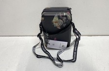 Herschel Supply Co Black Floral Travel Crossbody Bag
