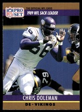 Chris Doleman 1990 Pro Set #18 Vikings FREE SHIPPING StackedPacks