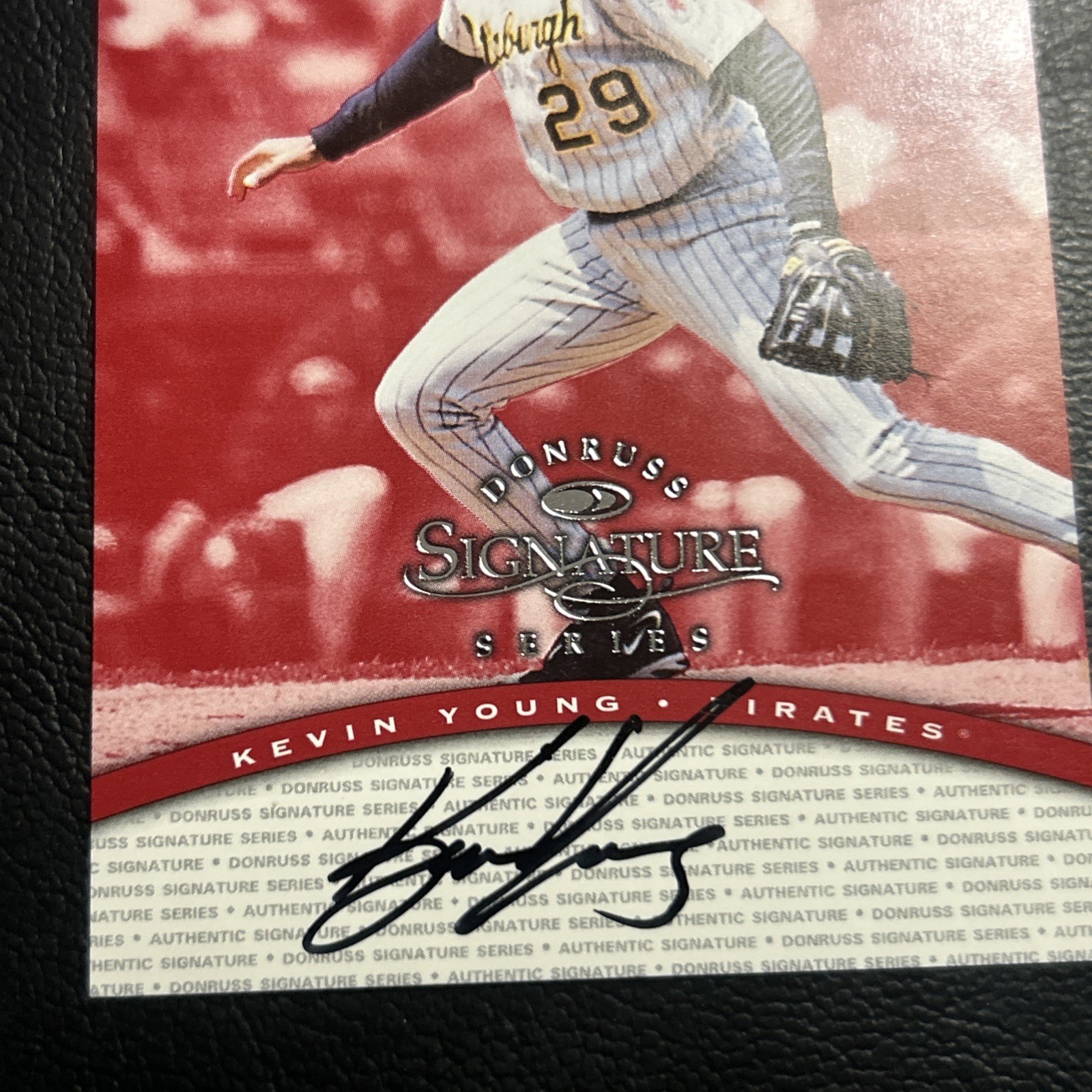 Kevin young Pittsburgh Pirates Autograph 1997 Donruss Signature Cb8