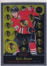 15/16 OPC PLATINUM KYLE BAUN RETRO RC ROOKIE CARD #84. rookie card picture
