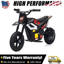 24V Electric Dirt Bike 350w Electric Motorcycle - Up to 13.67Mile/h Long-Range