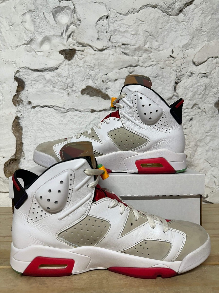 Air Jordan 6 Retro 'Hare' Men's Size 10.5 Pre-owned Sneakers