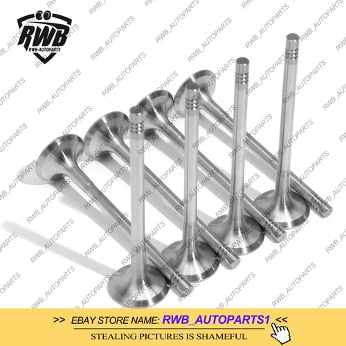 8X OEM Exhaust Valves 6mm For Audi A4 Q5 VW Jetta GTi 2.0 1.8 TFSI 06D109611H - Picture 2 of 5