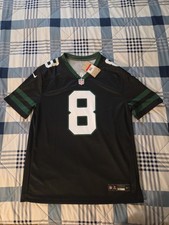 Aaron Rodgers #8 Large Black New York Jets Jersey NWT New