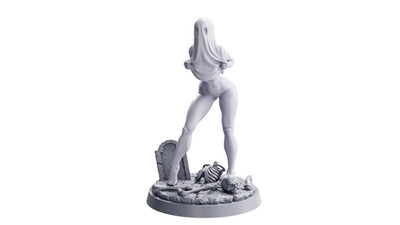Ghost by Gaia Miniatures | D&D | DnD | Pinup | 18+ | Print on Demand