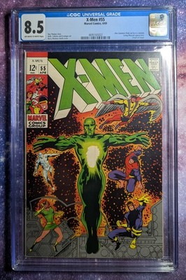 X-Men #55 CGC 8.5 Marvel 1969