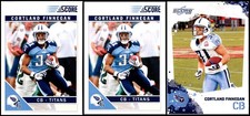 Score Cortland Finnegan (3) Card Lot - LIMITED EDITION – RARE GEM