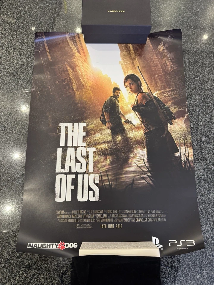 THE LAST OF US PART I 2013 Ps 3 Promotion Poster Rare!! 42cm*59cm - Bild 2 von 3