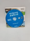 Nintendo Wii Sports Video Game OS Blue Good Disc and Manual Only