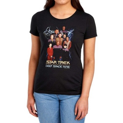 Star Trek Ds9 Crew Licensed Women's T-Shirt Regular Fit LG