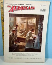 1955 The Aeroplane: Guidance Systems, Weapons & Controls UK Magazine