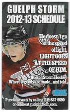 2012-13 Guelph Storm OHL Hockey Schedule !!! Ticket Infos