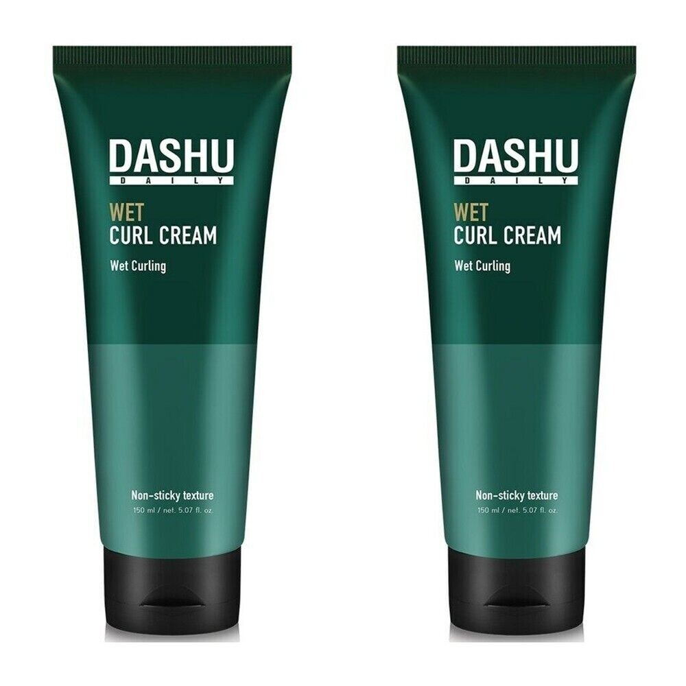 Dashu Daily Wet Hair Curl Cream 150ml x 2ea / Hair Styling Cream / K-Beauty