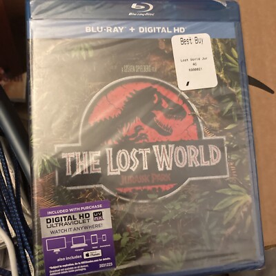 The Lost World: Jurassic Park Blu-Ray Disc Jeff Goldblum Julianne