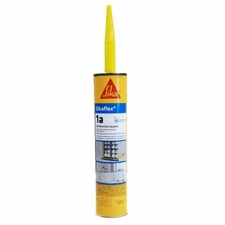 Sikaflex 1a Construction Sealant 10.1 oz Tube Polyurethane Cartridge White