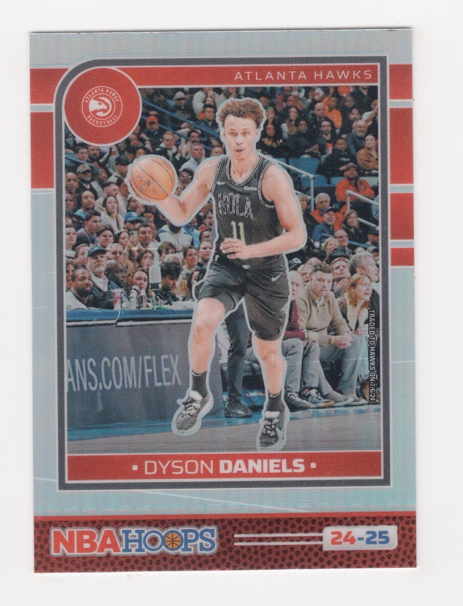 2024-25 NBA HOOPS BASKETBALL PREMIUM SILVER PRIZM DYSON