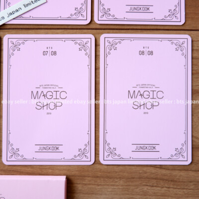BTS FANMEETING VOL.5 MAGIC SHOP Official Mini Photo card JUNGKOOK