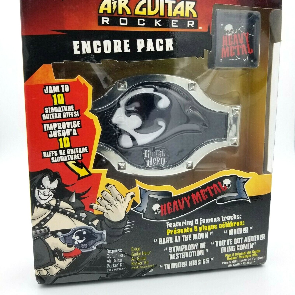 Jada: Guitar Hero Air Guitar Rocker Kit Encore Pack -Heavy Metal 5