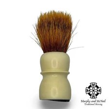 Cream Colored Vintage Shaving Brush 18mm - by Made Rite Pre-Owned 
