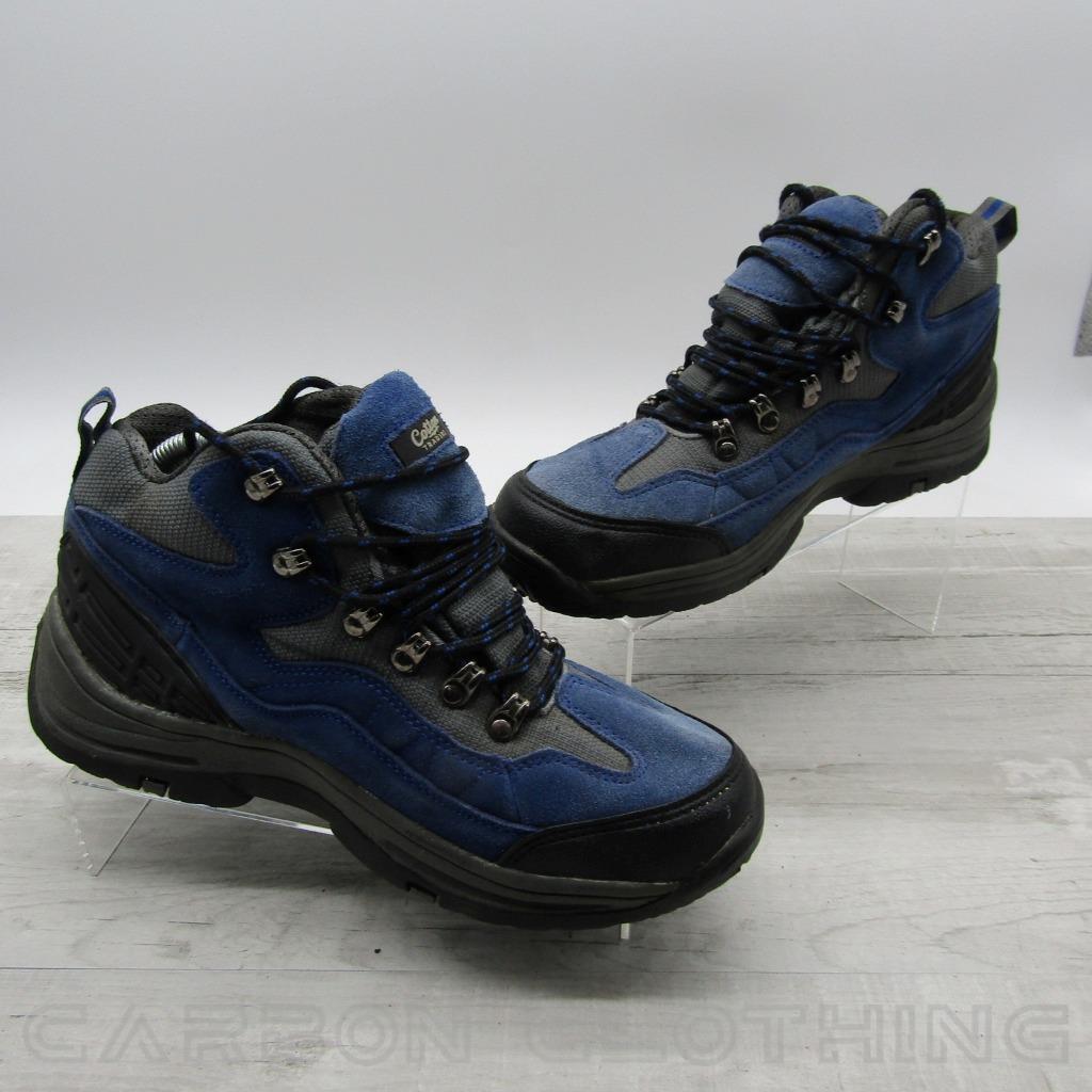 MENS COTTON TRADERS SUEDE MIX WALKING BOOTS UK SIZE 7 / REF X01827 eBay