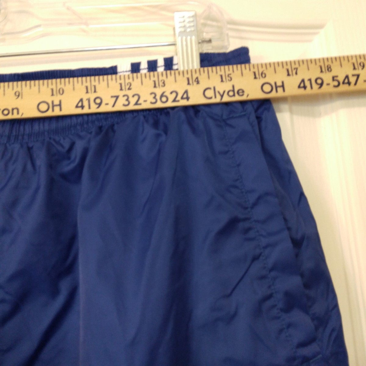 Adidas vintage track pants mens L Large royal blue stripe Adidas vintage track pants mens L Large royal blue stripe