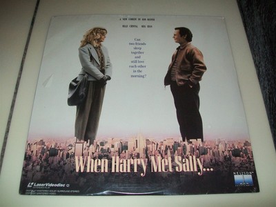 WHEN HARRY MET SALLY.... Laserdisc LD BRAND NEW SEALED FULL SCREEN FORMAT RARE!