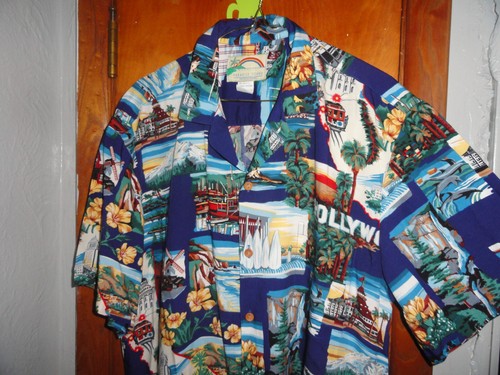 PARADISE FOUND Honolulu, Hawaiihemd 100% VISKOSE -- Herren Größe L - Bild 3 von 7